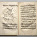 Kopernikowska wizja wszechświata - Mikołaj Kopernik, De revolutionibus orbium coelestium, Bazylea 1566. Kolekcja Muzeum Polskiego w Rapperswilu