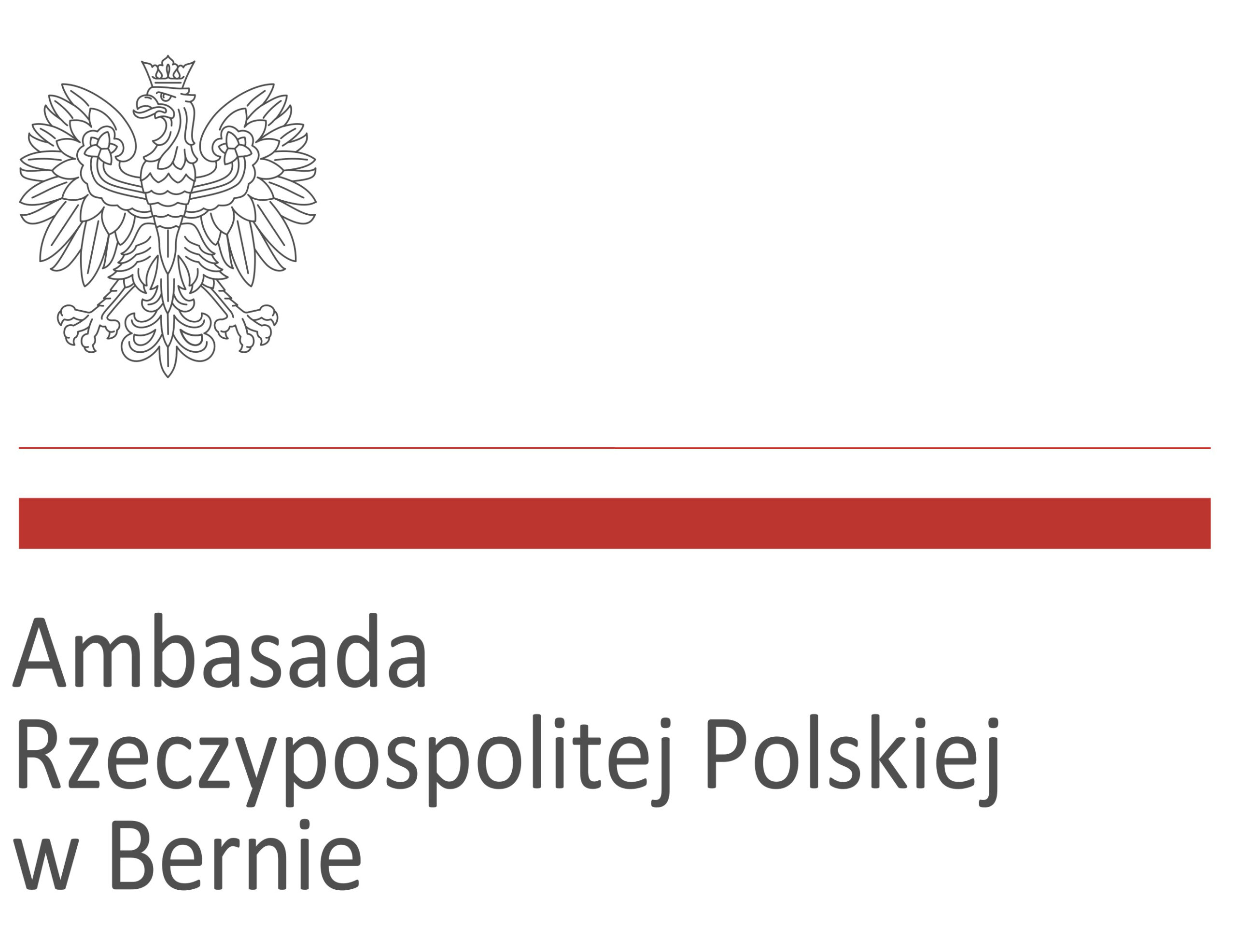 Logo Ambasady RP w Bernie